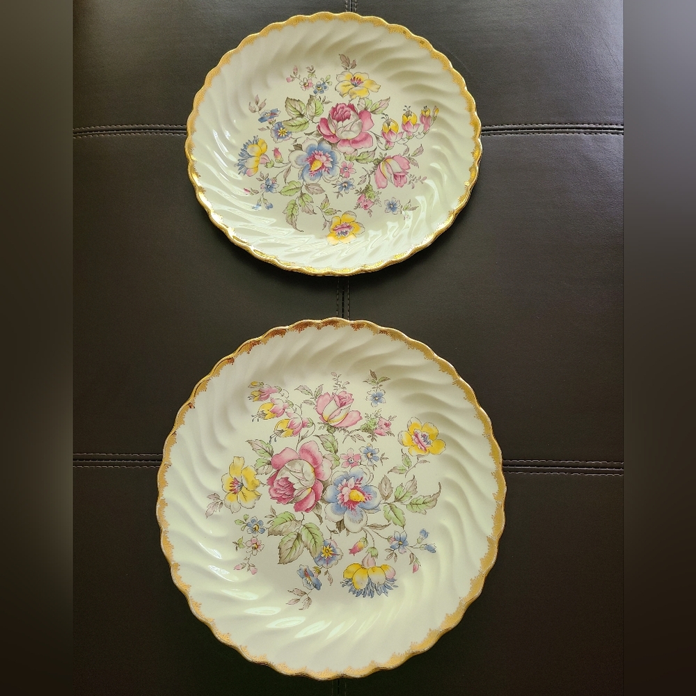 Royal China Inc Vintage Plates